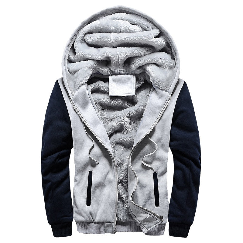 Heren Winter Fleece Jas Belleza