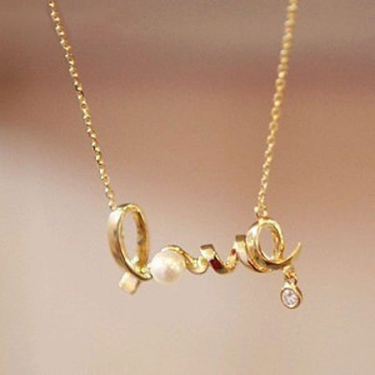 L.O.V.E. Parel Ketting Belleza