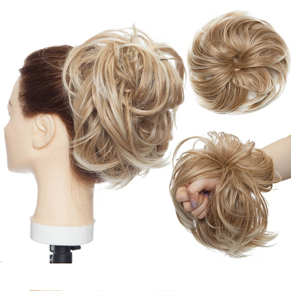 Messy Bun Hair Crunchie Belleza