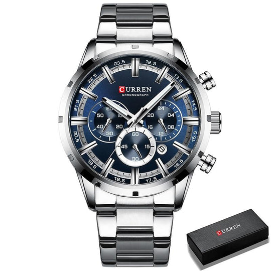 Curren Business Chronograafhorloge Belleza