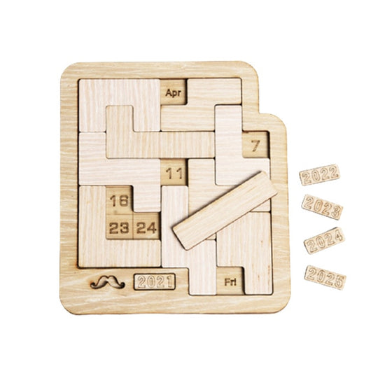 Dagelijkse Kalender Houten Puzzel