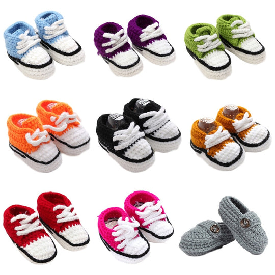Gebreide veterschoenen Belleza