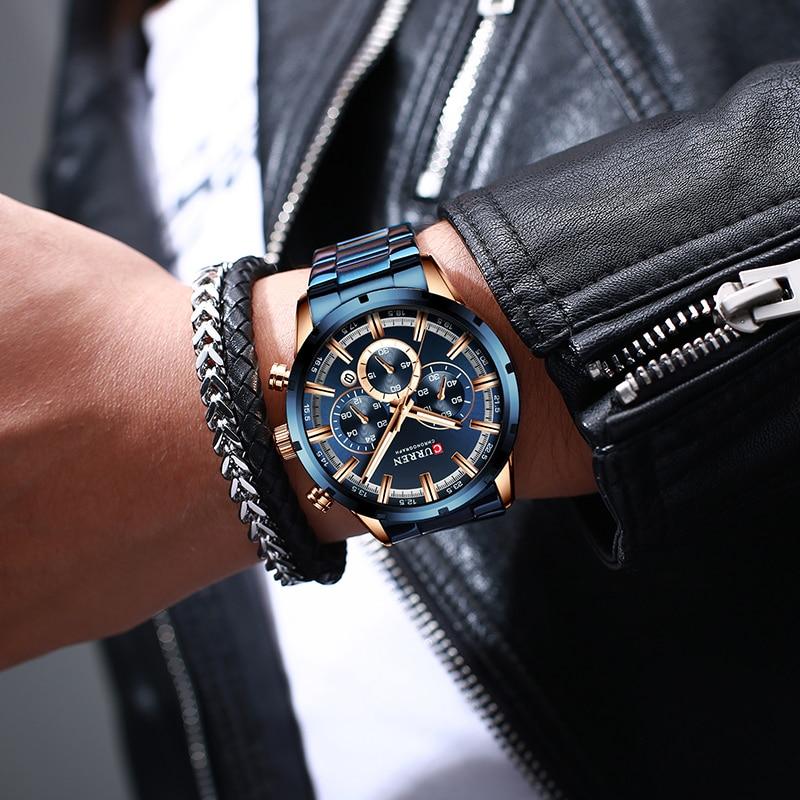 Curren Business Chronograafhorloge Belleza