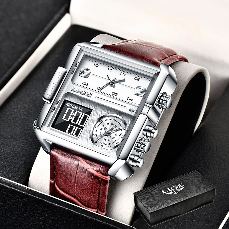 Militair Digitaal Herenhorloge Belleza