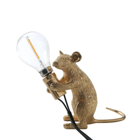 Schattige Muis Tafellamp - Unieke Decoratieve Verlichting voor Elke Ruimte