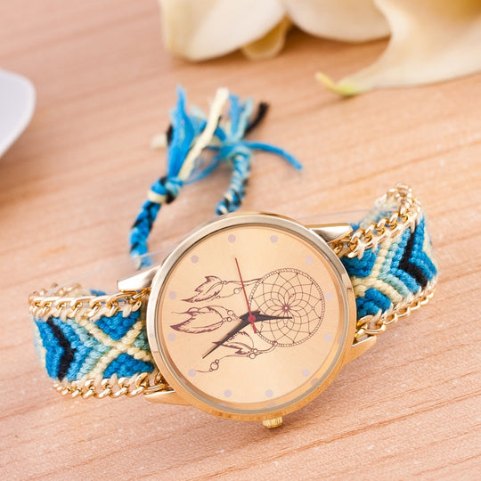Geweven dromenvanger horloge Belleza