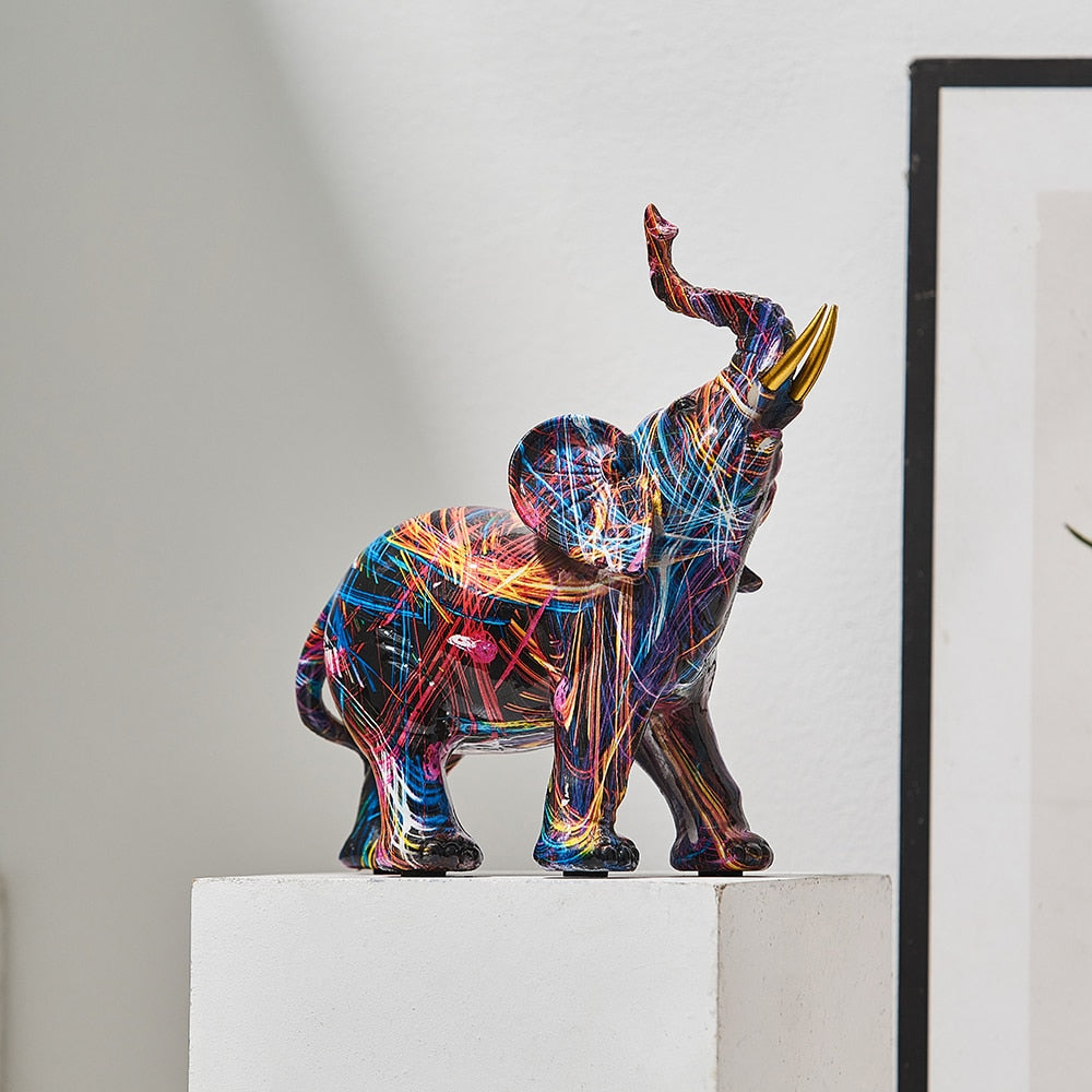 Kunst Olifant Decoratie