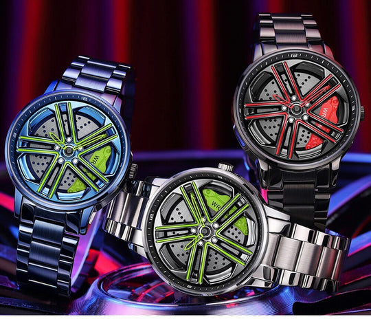 Spinnewiel Horloge