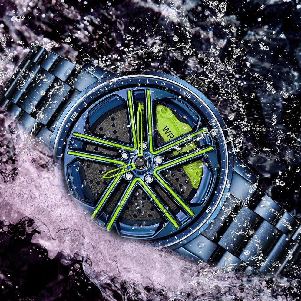 Spinnewiel Horloge