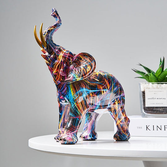 Kunst Olifant Decoratie
