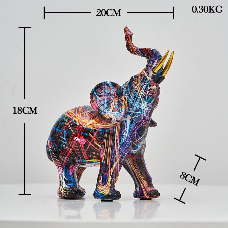 Kunst Olifant Decoratie