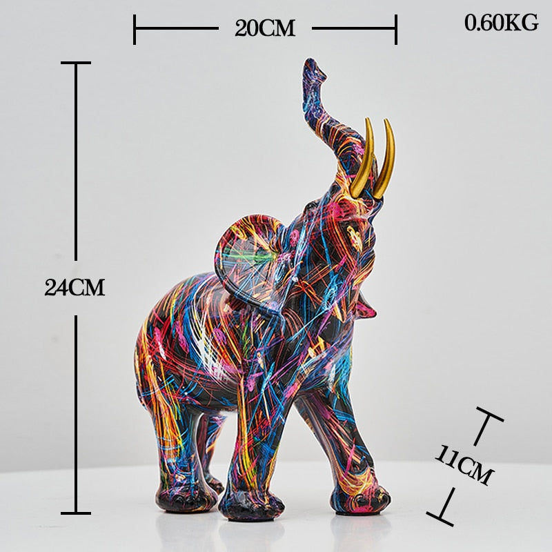 Kunst Olifant Decoratie