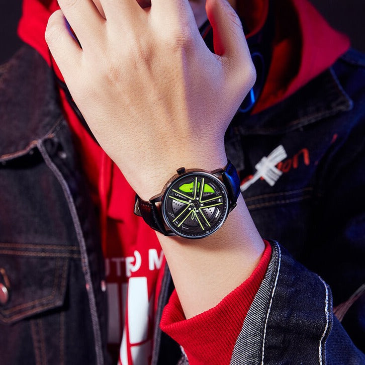 Spinnewiel Horloge