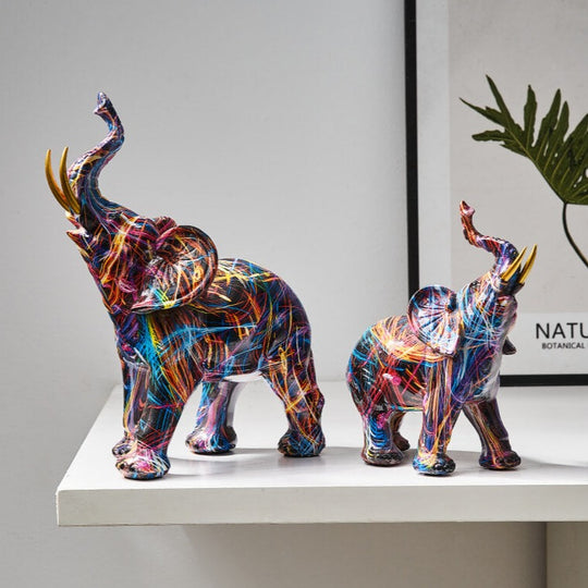 Kunst Olifant Decoratie