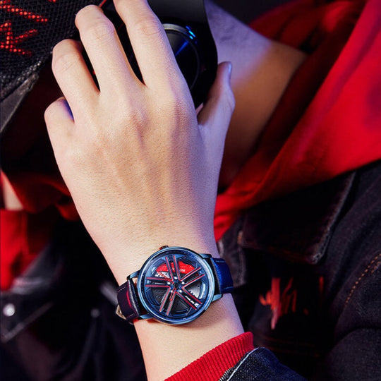 Spinnewiel Horloge