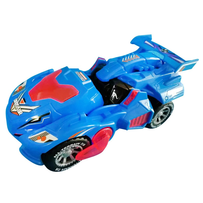 Transformerende Dinosaurus LED Auto