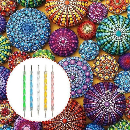 Mandala Schilderen Met Stippen Belleza