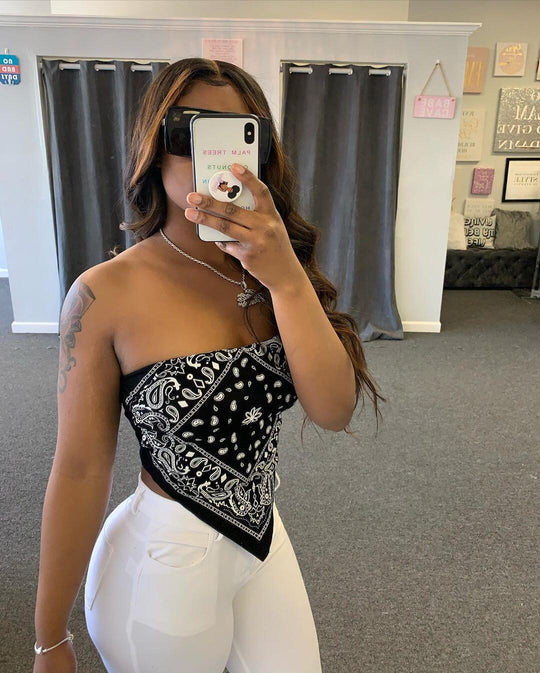 Tube Crop Bandana Topjes Belleza