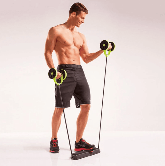 Ab Roller | Abdominale en volledige lichaamstraining Belleza