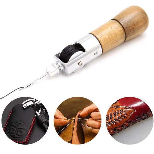 Leren Naai Awl Gereedschap Kit Belleza