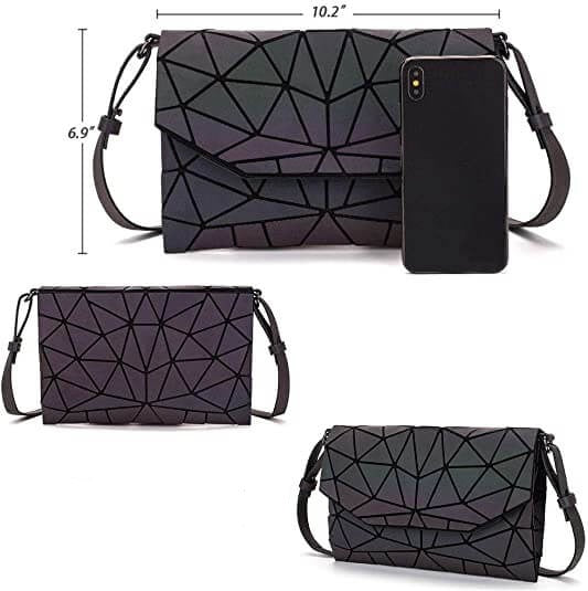 Geometrische Lichtgevende Crossbody Tas Belleza