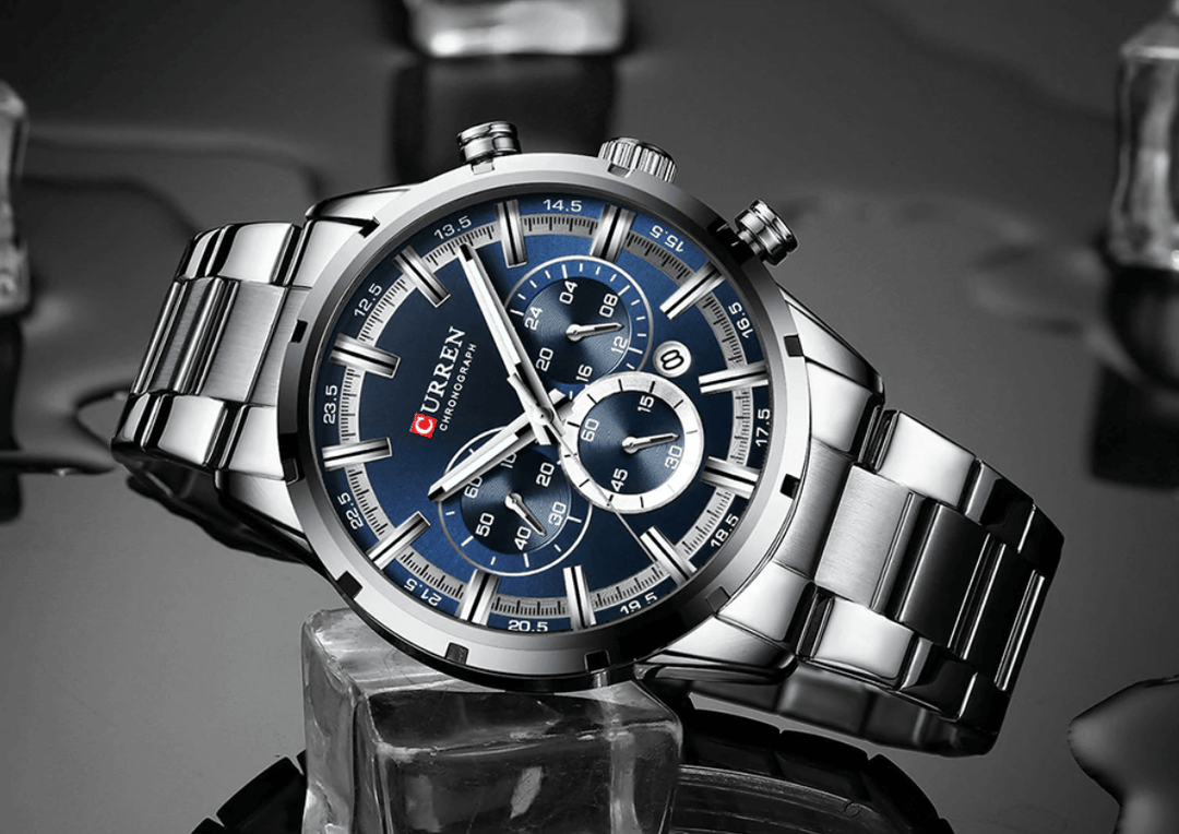 Curren Business Chronograafhorloge Belleza