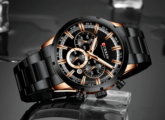 Curren Business Chronograafhorloge Belleza
