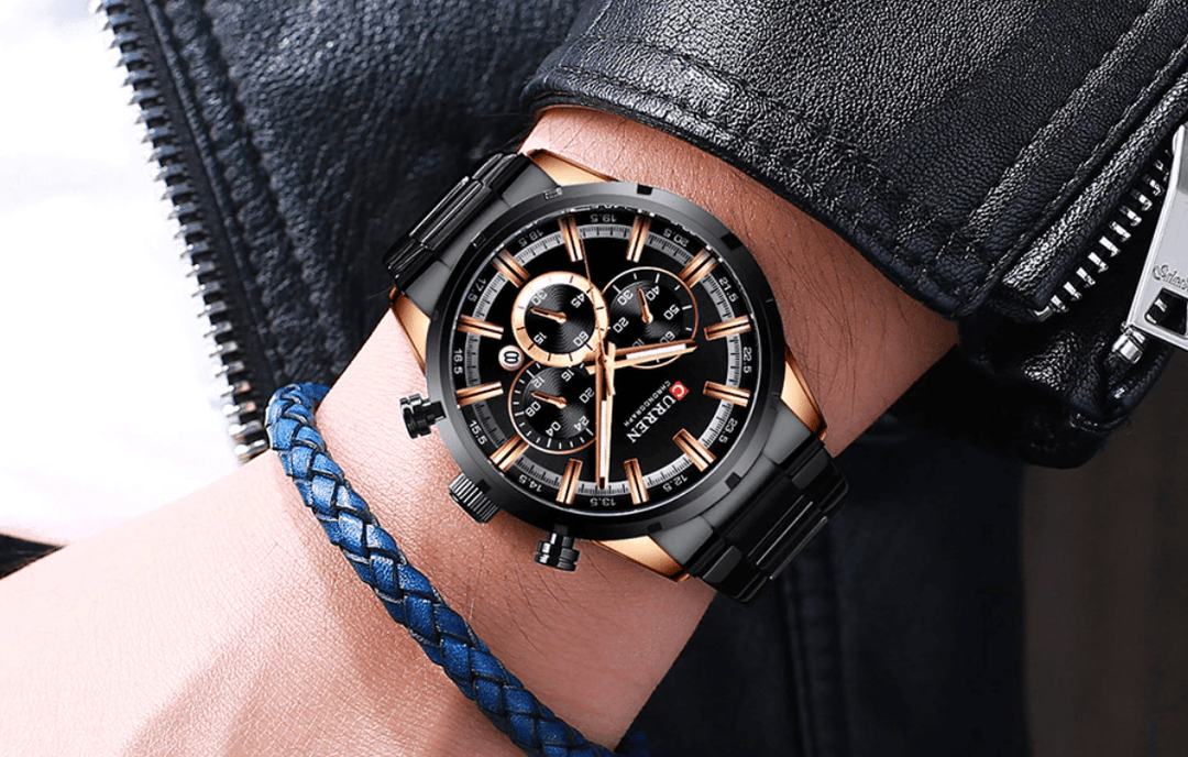 Curren Business Chronograafhorloge Belleza