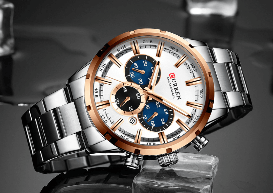 Curren Business Chronograafhorloge Belleza