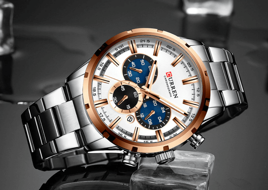 Curren Business Chronograafhorloge Belleza