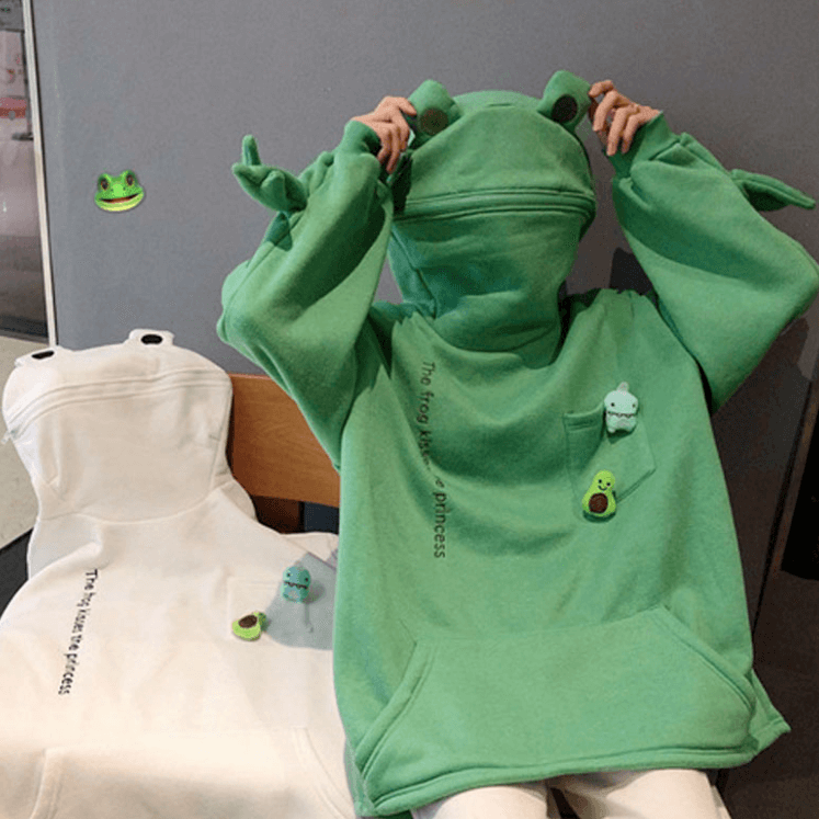 Kikker Rits Hoodie