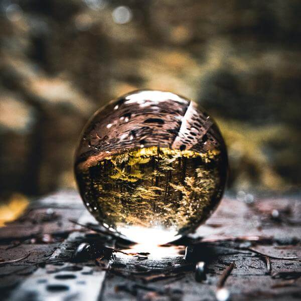 Crystal Ball Lens Photography Sphere Belleza