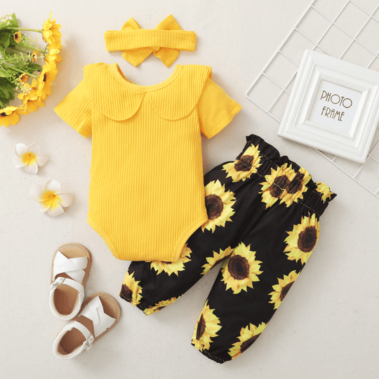 Baby zonnebloemen set Belleza