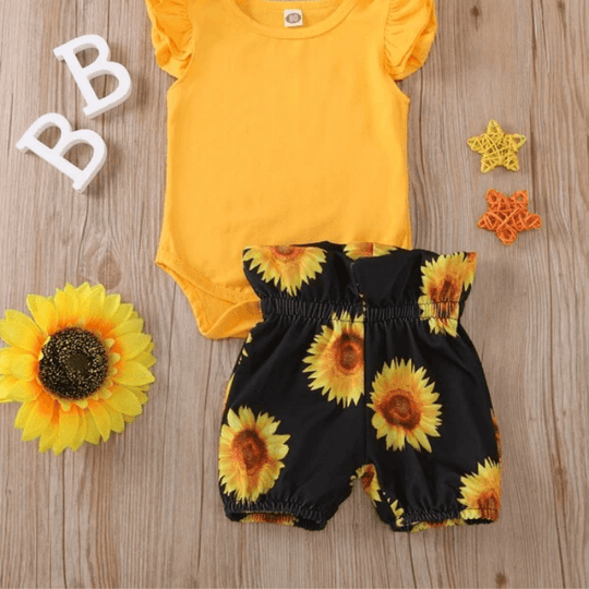 Baby zonnebloemen set Belleza