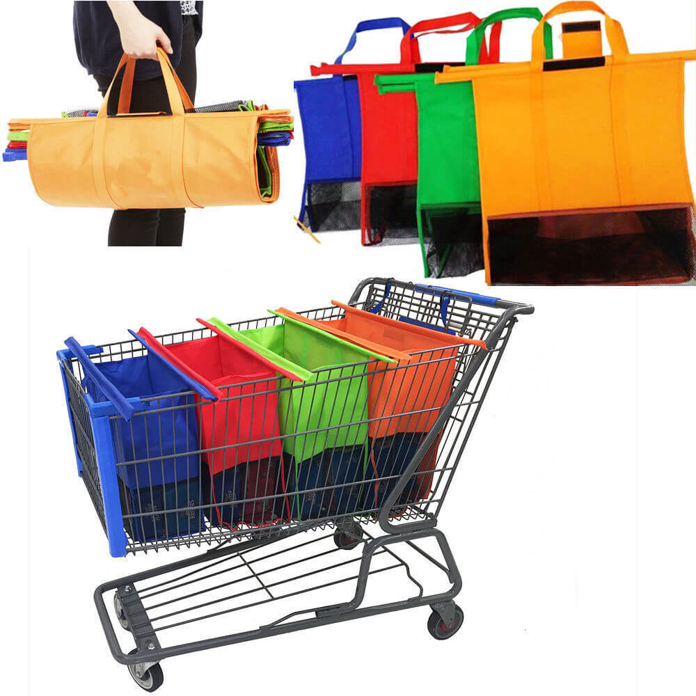 Boodschappenwagentje Trolley Tassen (Set van 4) Belleza