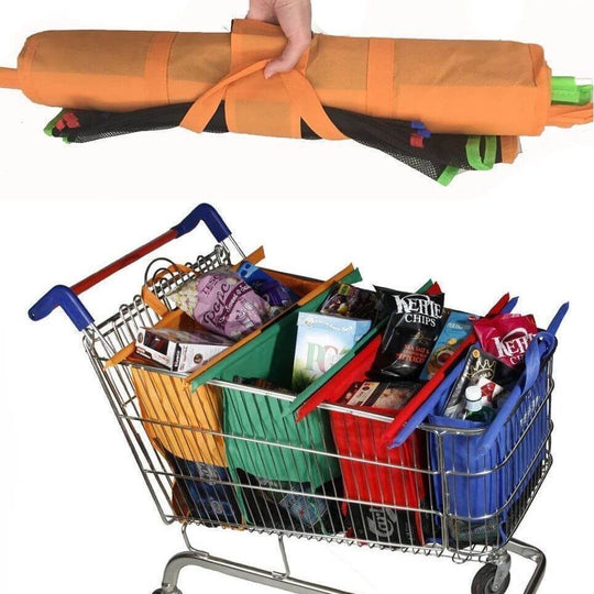 Boodschappenwagentje Trolley Tassen (Set van 4) Belleza
