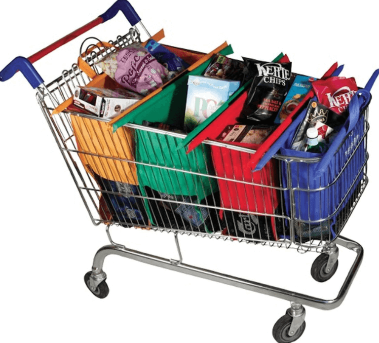 Boodschappenwagentje Trolley Tassen (Set van 4) Belleza