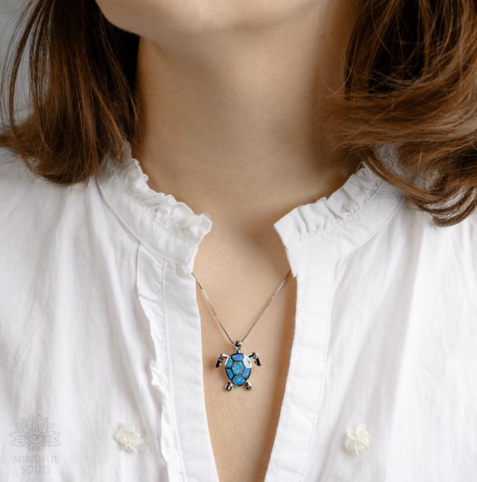 Zeeschildpad Halsketting Belleza