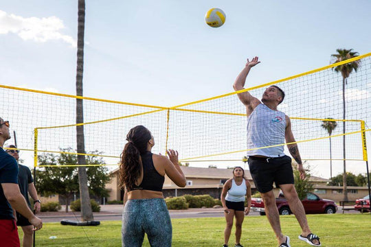 Vierzijdig Cross Volleybal Net Belleza
