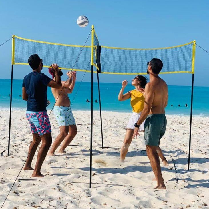 Vierzijdig Cross Volleybal Net Belleza